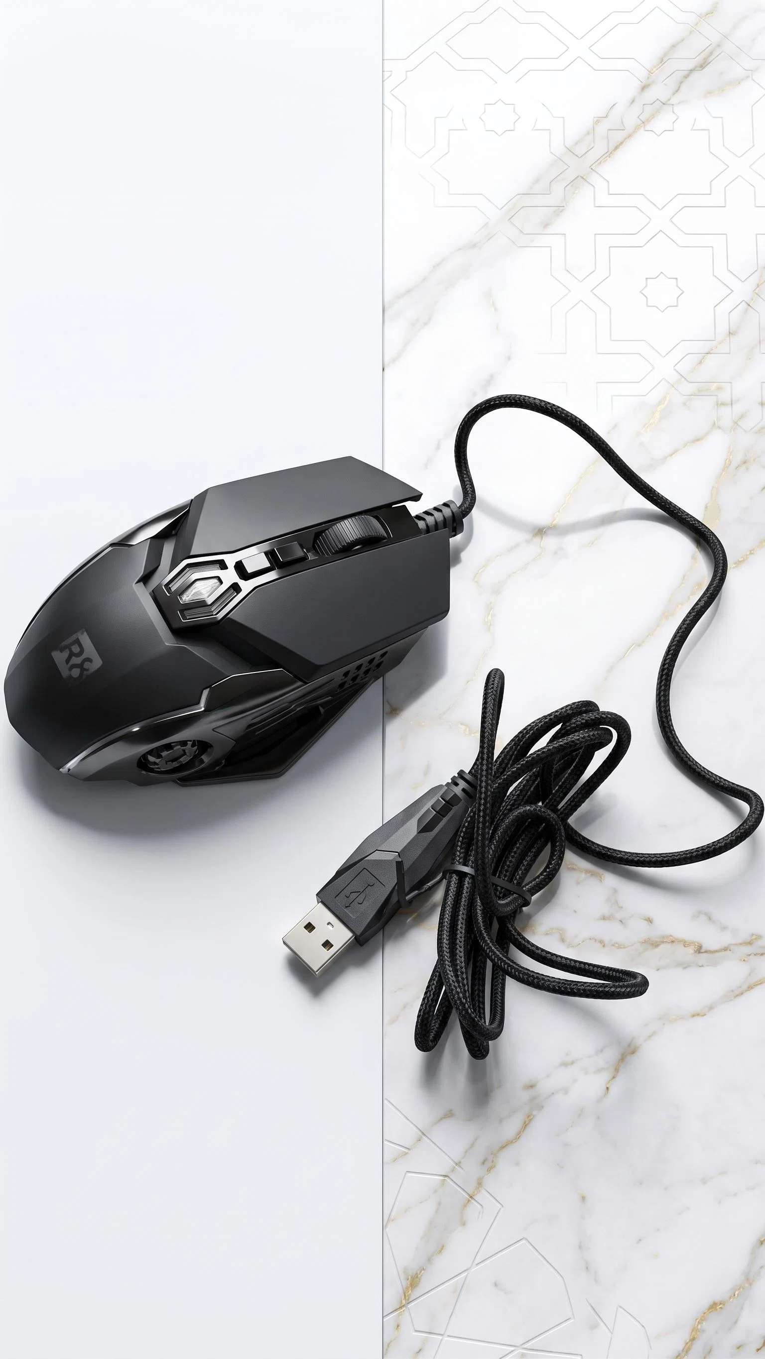 R8 1622 Ergonomic Colorful Mouse