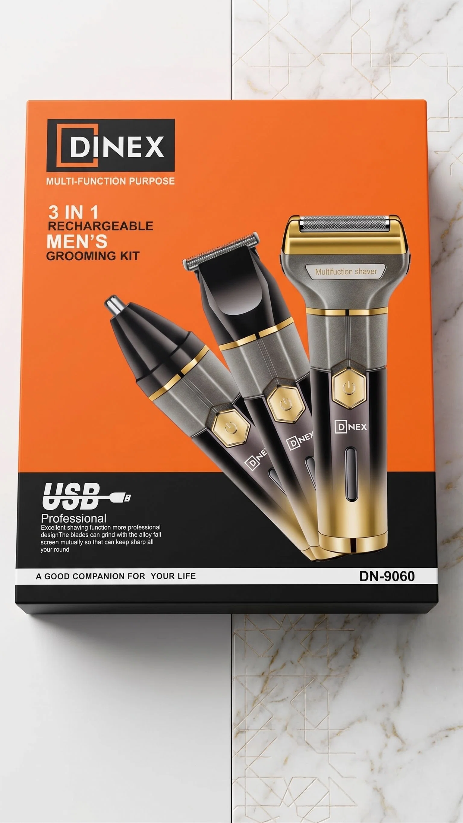 DINEX DN-9060 (3 in 1 Grooming Kit)