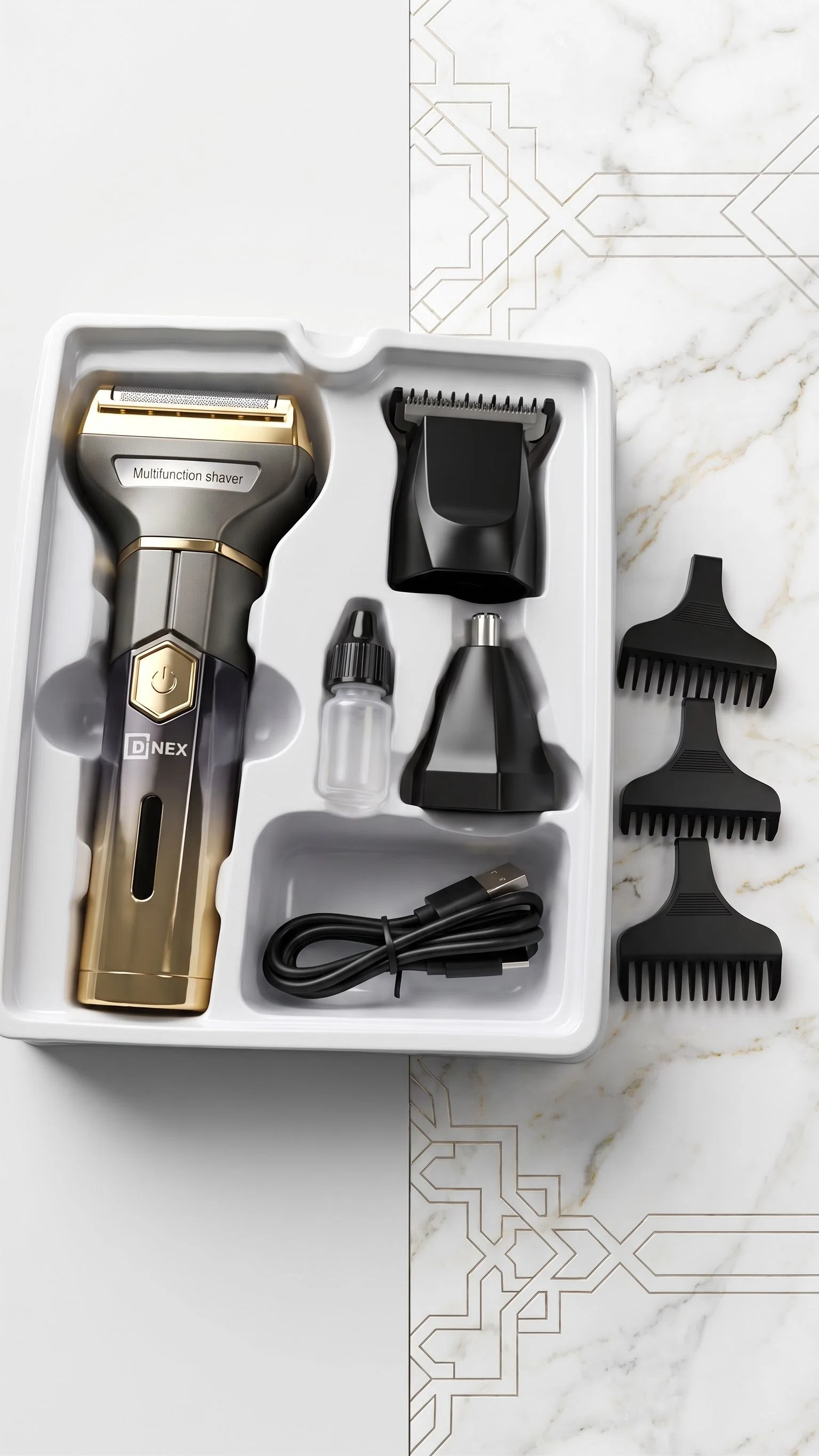 DINEX DN-9060 (3 in 1 Grooming Kit)